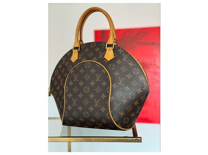 Louis Vuitton Monogram Ellipse MM Handtasche Braun Monogramm - Ansicht 2