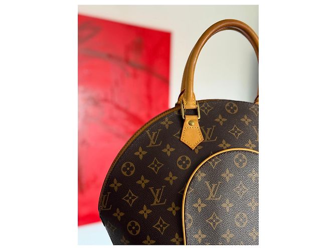 Louis Vuitton Monogram Ellipse MM Handtasche Braun Monogramm - Ansicht 5
