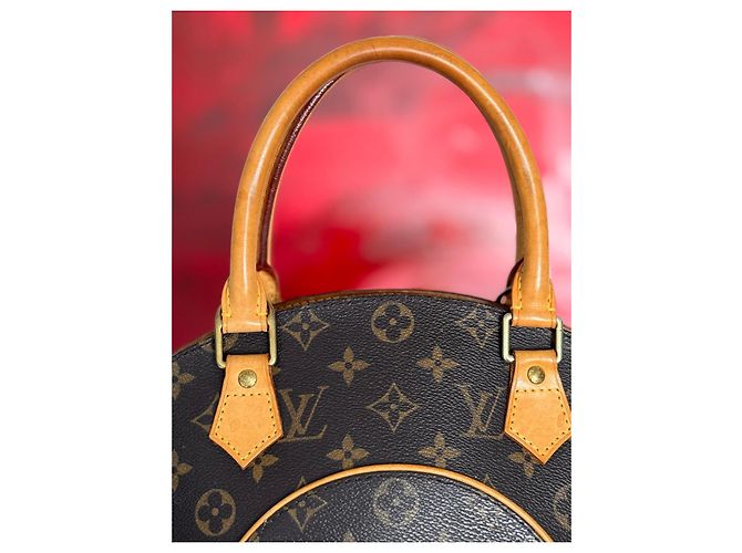 Louis Vuitton Monogram Ellipse MM Handtasche Braun Monogramm - Ansicht 9