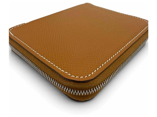 Hermès HERMES Azap Compact Coin Case Golden - Ansicht 7