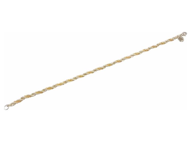 Autre Marque Tiffany & Co. Armband mit Anhängern Silber Golden - Ansicht 2