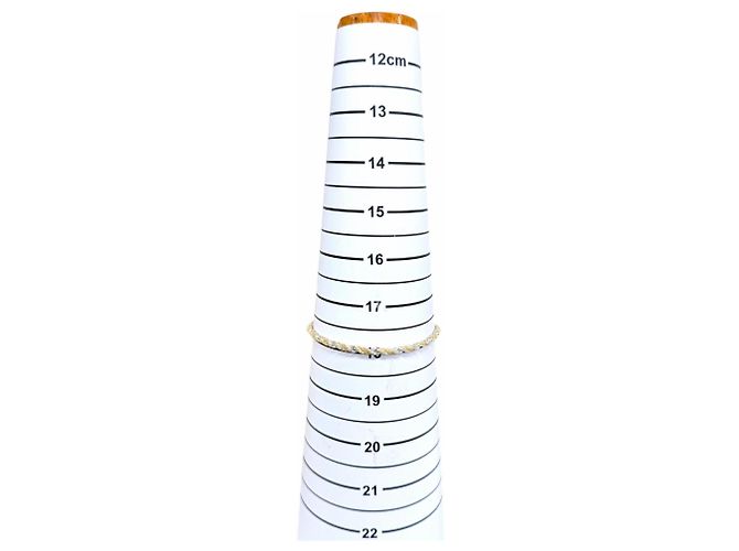 Autre Marque Tiffany & Co. Armband mit Anhängern Silber Golden - Ansicht 7
