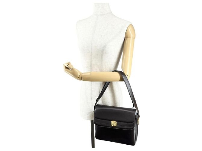 Céline CELINE Vintage M04 Trinoff Lederhandtasche Braun - Ansicht 2