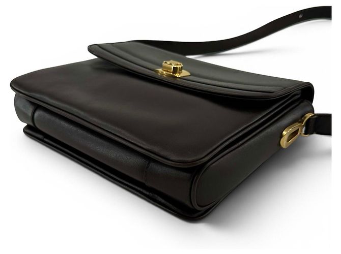 Céline CELINE Vintage M04 Trinoff Lederhandtasche Braun - Ansicht 8