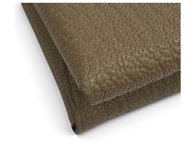 Hermès Portefeuille bi-fold Hermes Calvi Duo en cuir Etoupe Taupe - vue 7