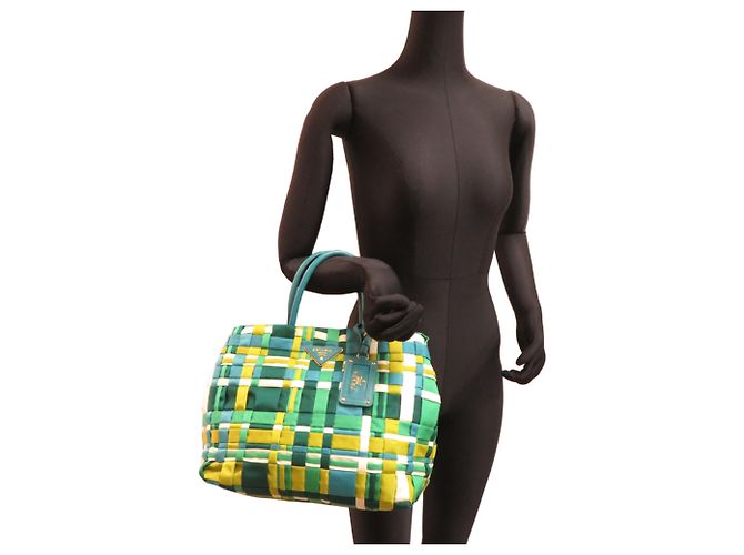 Tote Prada Shopper für Damen BN1653 aus mehrfarbigem Nylon Mehrfarben - Ansicht 8