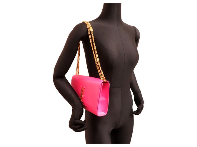 Autre Marque Bolso de hombro Saint Laurent Paris Kate Midim para mujer Rosa - vista 8