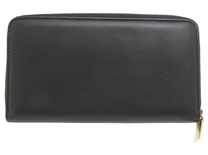 Cartera larga de piel negra Jimmy Choo Negro - vista 2