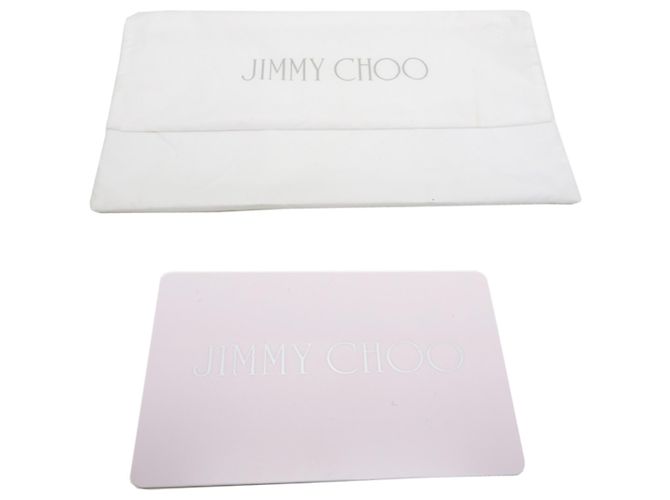 Cartera larga de piel negra Jimmy Choo Negro - vista 8