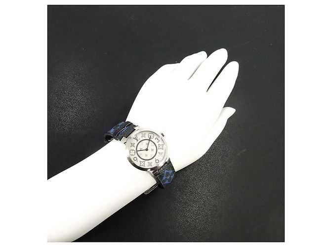 Orologio da polso donna Louis Vuitton Tambour Monogram - vista 4