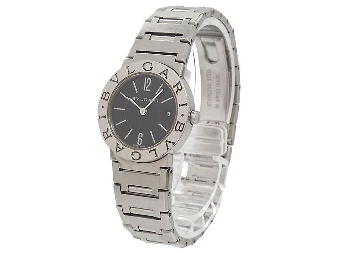 Bulgari Reloj de pulsera de cuarzo negro para mujer Bvlgari BB26SS - vista 2