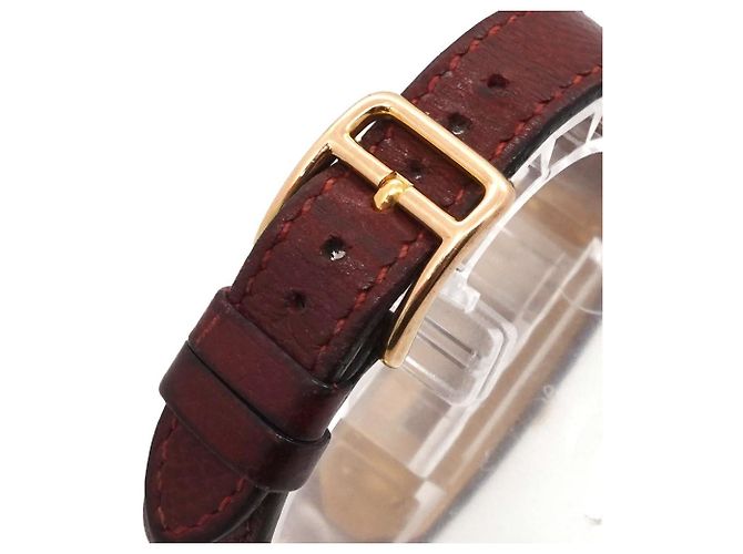 Hermès Hermes Kelly Uhr - Bordeaux Quartz für Damen - Ansicht 8