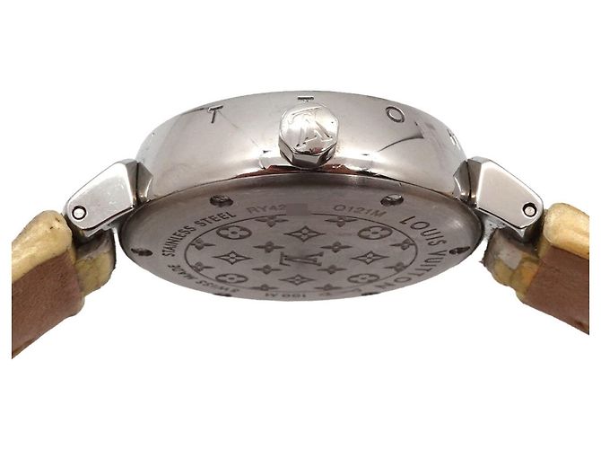 Louis Vuitton Tambour Q121M Damen Quarz Uhr - Ansicht 5