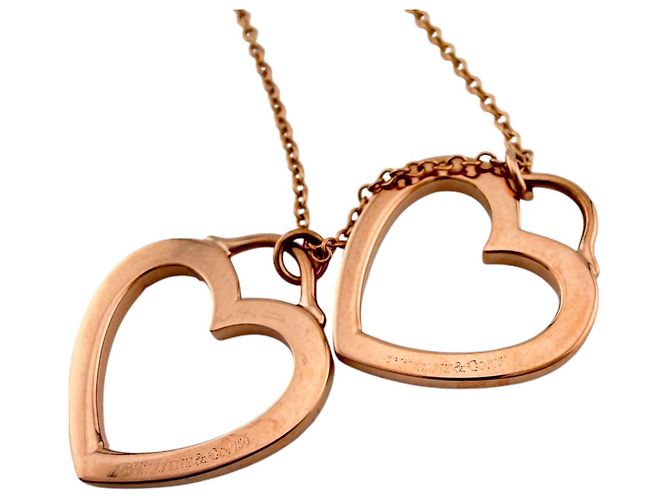 Autre Marque Collana Sentimental Double Heart Tiffany & Co. D'oro - vista 5