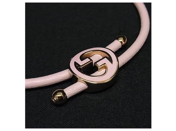 Pulsera con dijes GUCCI Pink Gold Rosa Dorado - vista 4