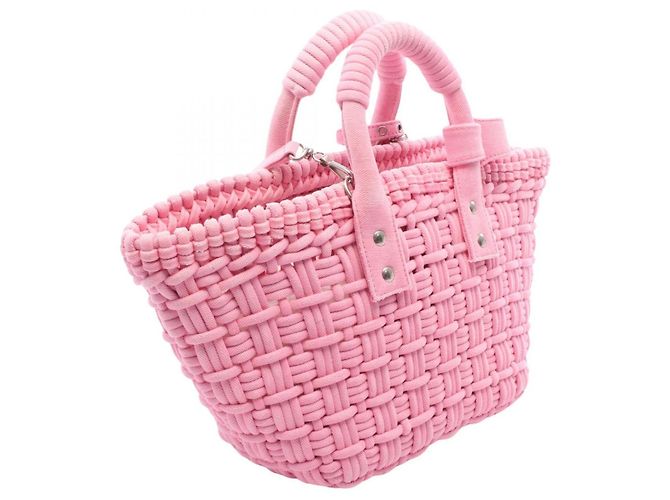 Everyday Balenciaga BISTRO XS Borsa Cesto Bistro Rosa - vista 2