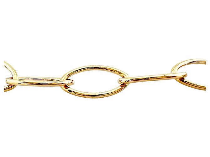 Autre Marque Collana a maglie ovali Tiffany & Co. in oro giallo 18K D'oro - vista 4