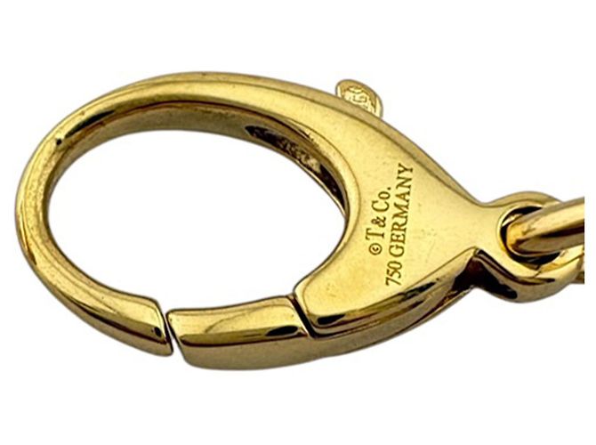 Autre Marque Collana a maglie ovali Tiffany & Co. in oro giallo 18K D'oro - vista 5