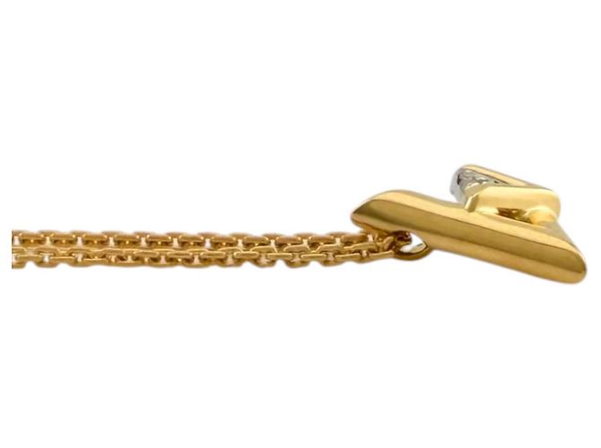 Colar Pendente Volt One Louis Vuitton Dourado - vista 4