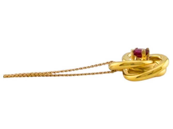 Autre Marque Collar Triple Circle Tiffany & Co. Dorado - vista 4