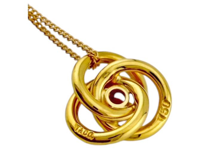 Autre Marque Collar Triple Circle Tiffany & Co. Dorado - vista 5