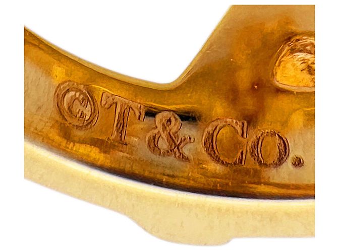 Autre Marque Tiffany & Co. Atlas X Open Halskette Golden - Ansicht 7