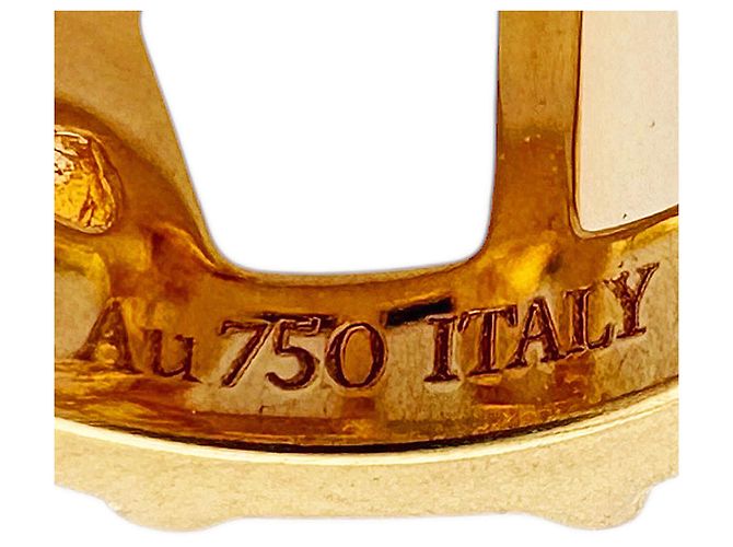 Autre Marque Tiffany & Co. Atlas X Open Halskette Golden - Ansicht 8