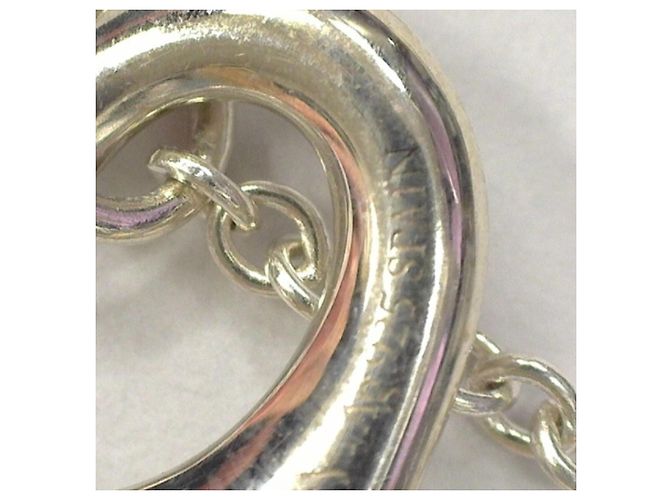 Autre Marque Pendientes Tiffany & Co. Open Heart Swing Plata - vista 6