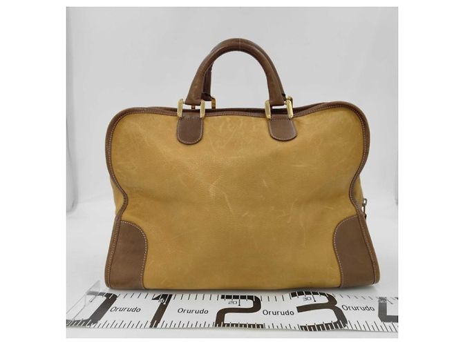 Bolso de mano Loewe Amazona 40 de cuero marrón Castaño - vista 2