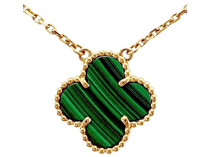 Collana Van Cleef & Arpels Vintage Alhambra D'oro - vista 3