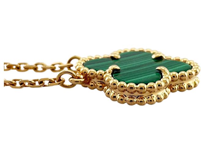 Collana Van Cleef & Arpels Vintage Alhambra D'oro - vista 4