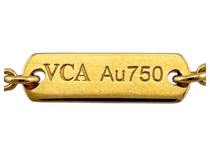 Collana Van Cleef & Arpels Vintage Alhambra D'oro - vista 6