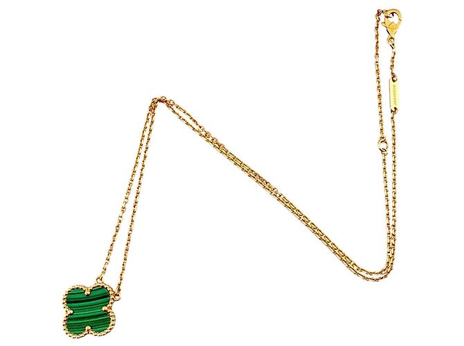 Collana Van Cleef & Arpels Vintage Alhambra D'oro - vista 8
