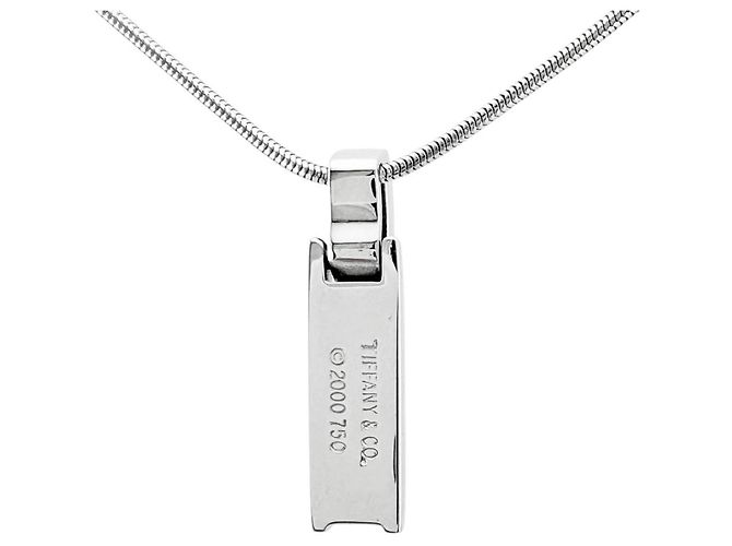Autre Marque Collar Tiffany & Co. Atlas Bar Plata - vista 3