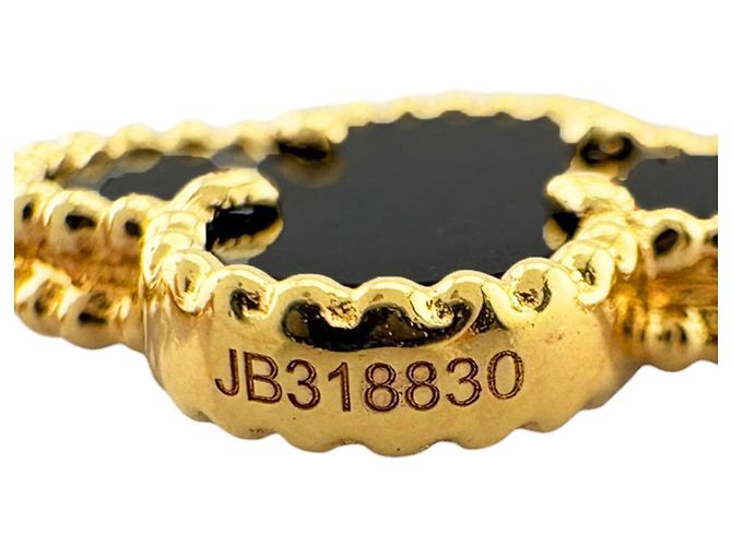 Van Cleef & Arpels Vintage Alhambra Halskette Golden - Ansicht 7