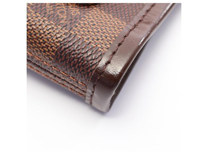 Saco Tote Louis Vuitton Neverfull PM Marrom Damier ebene - vista 7