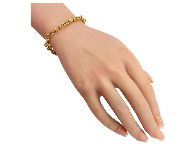 Autre Marque Pulsera de dijes Tiffany & Co. en oro amarillo de 18K Dorado - vista 2