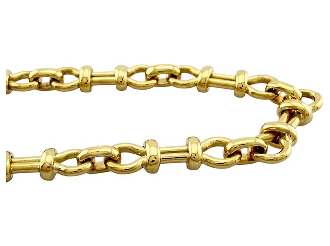 Autre Marque Pulsera de dijes Tiffany & Co. en oro amarillo de 18K Dorado - vista 3
