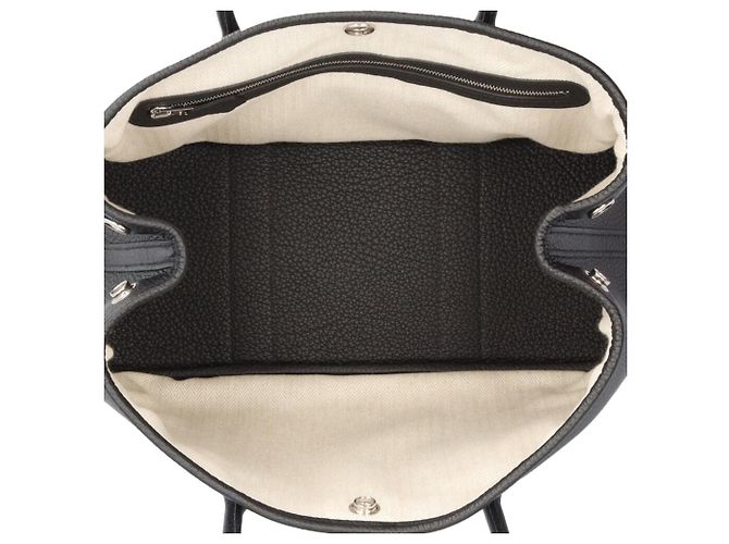 Hermès Borsa Tote Hermes Garden Party TPM Nero - vista 5