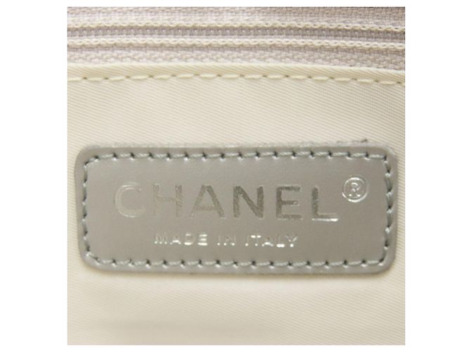 Chanel New Travel Line PM Tote Bag Silber - Ansicht 15
