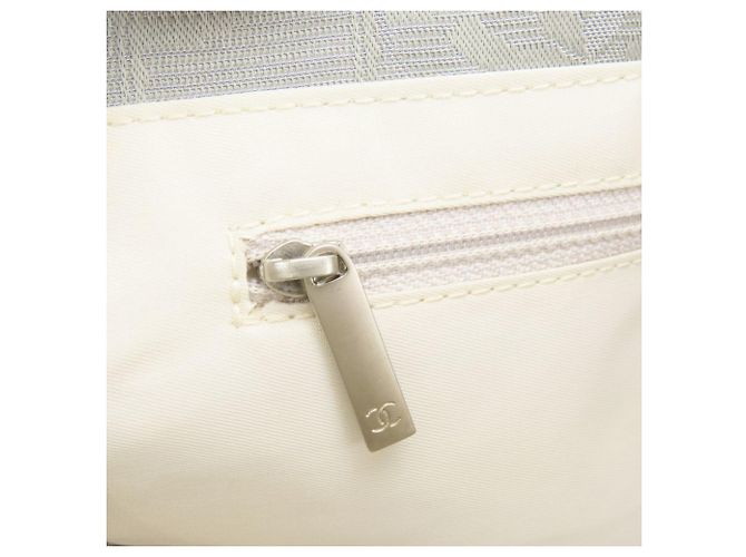 Chanel New Travel Line PM Tote Bag Silber - Ansicht 20