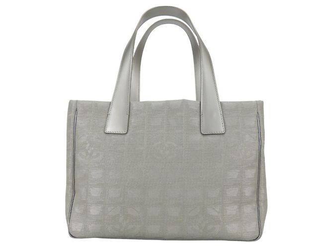 Chanel New Travel Line PM Tote Bag Silber - Ansicht 4