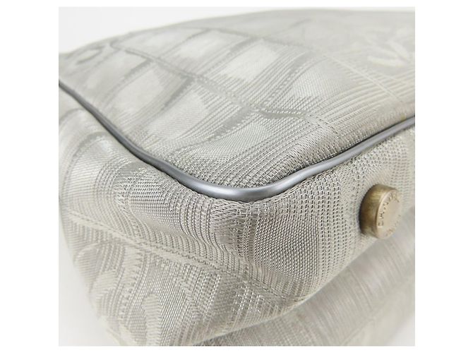 Chanel New Travel Line PM Tote Bag Silber - Ansicht 6
