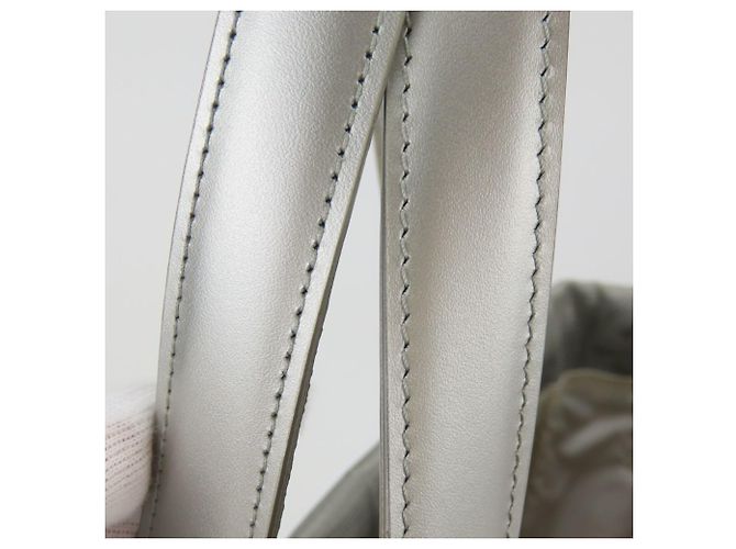 Chanel New Travel Line PM Tote Bag Silber - Ansicht 8