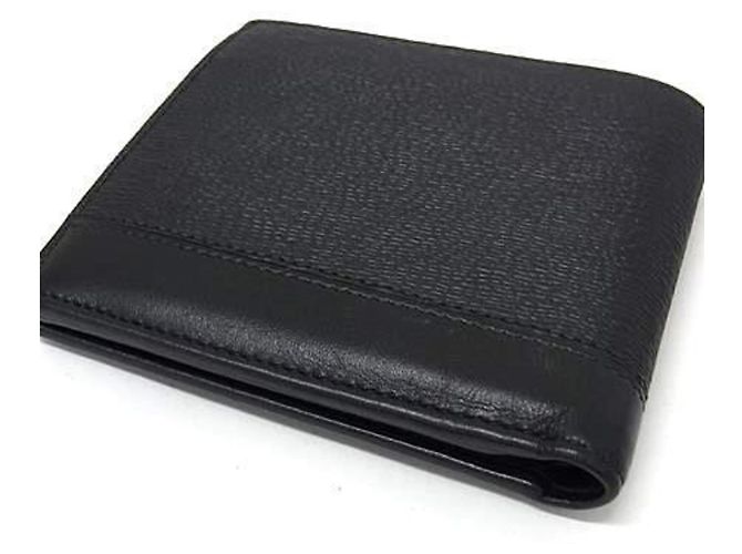 Bulgari Portafoglio bi-fold da uomo Bvlgari Serpenti Scaglie Nero - vista 2