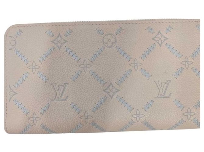 Zippy Carteira Longa Louis Vuitton Monogram Empreinte Bege - vista 2
