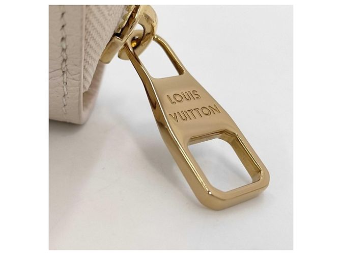 Zippy Carteira Longa Louis Vuitton Monogram Empreinte Bege - vista 5