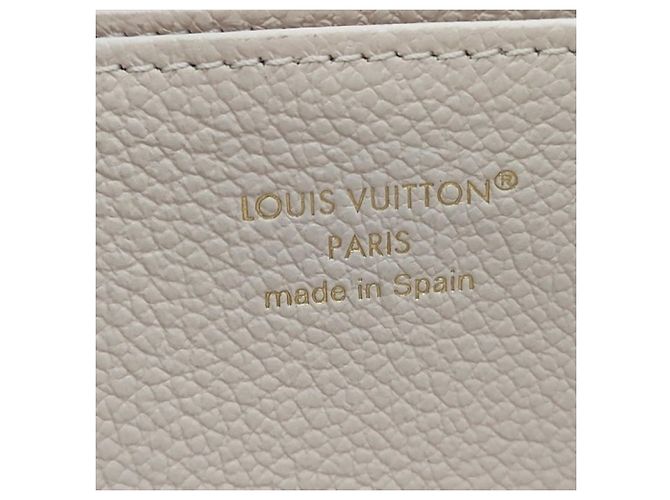 Zippy Carteira Longa Louis Vuitton Monogram Empreinte Bege - vista 6