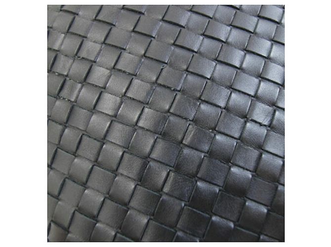 Borsa a tracolla Bottega Veneta Intrecciato Nero - vista 4