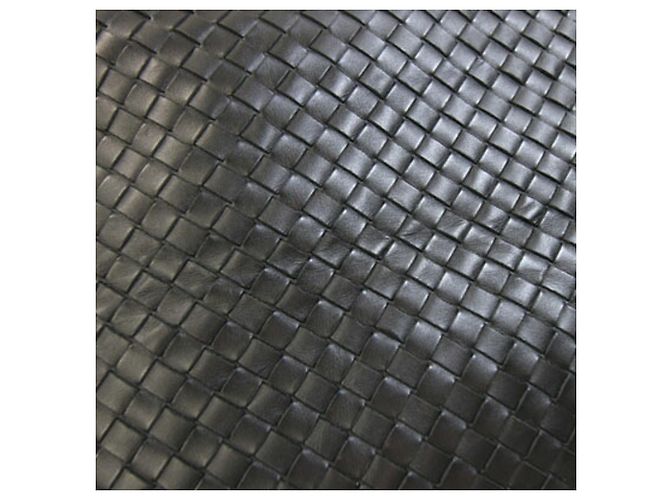 Borsa a tracolla Bottega Veneta Intrecciato Nero - vista 5